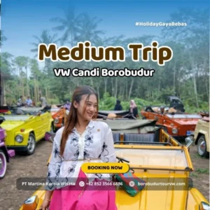 paket medium tour vw borobudur